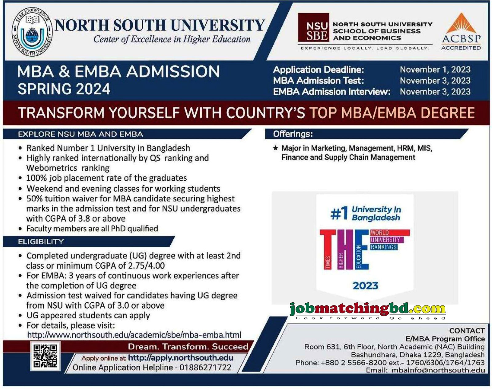 North South University Admission