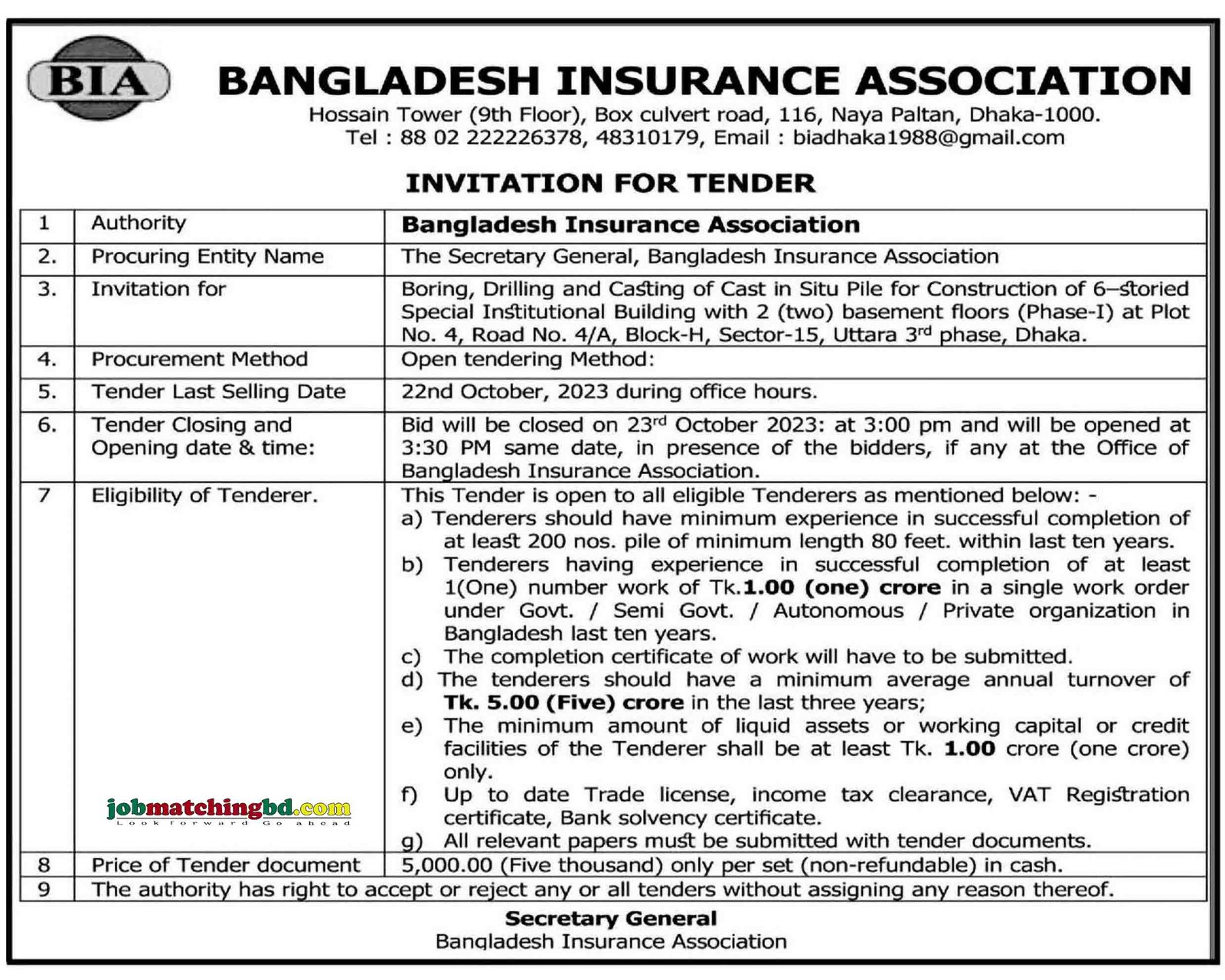 Bangladesh Insurance Association