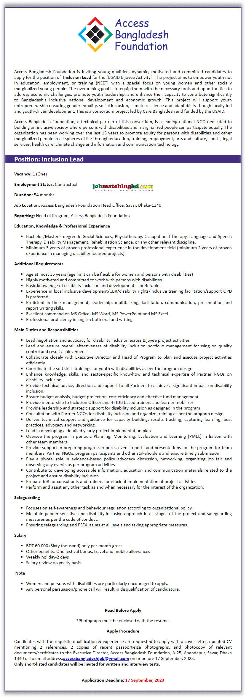Access Bangladesh Foundation