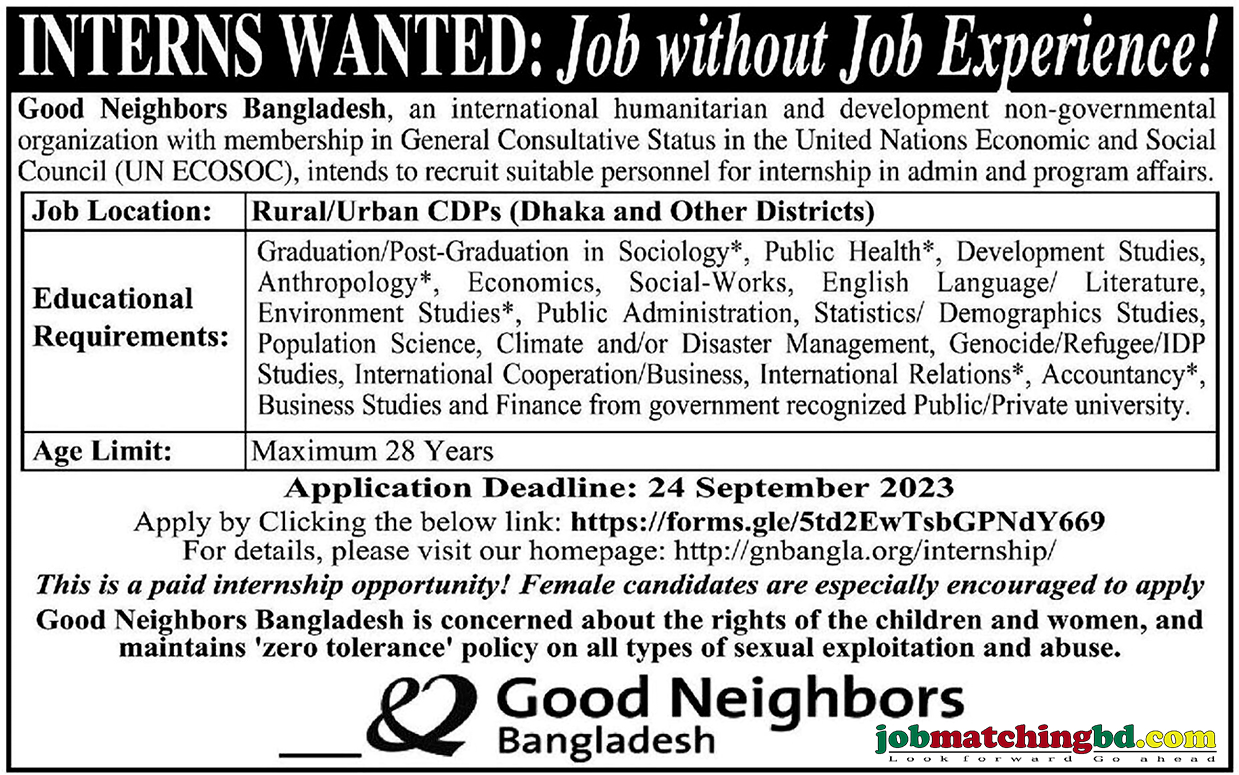 Good Neighbors Bangladesh