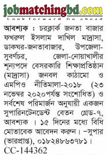 চরক্লার্ক জনতা বাজার ফখরুল ইসলাম দাখিল মাদ্রাসা