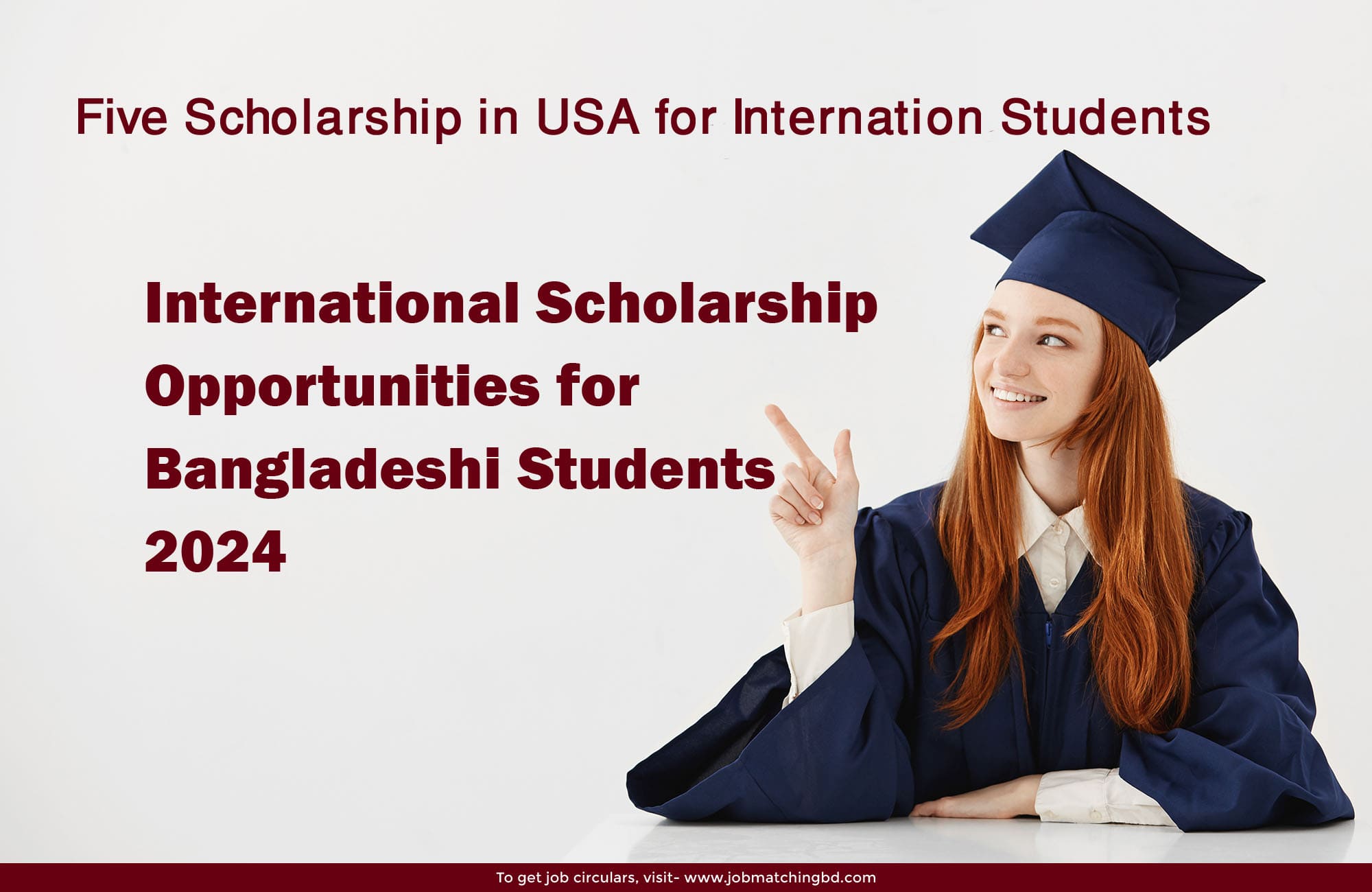 Five Scholarship in USA for Internation Students 