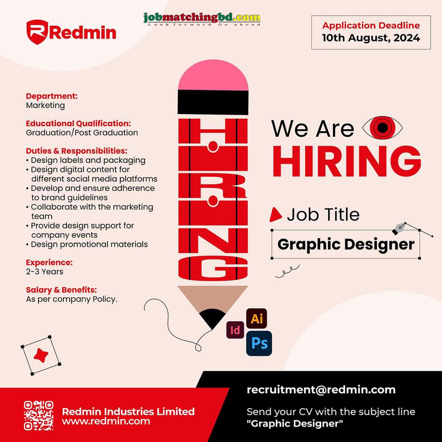 Graphic Designer Job in Dhaka 2024