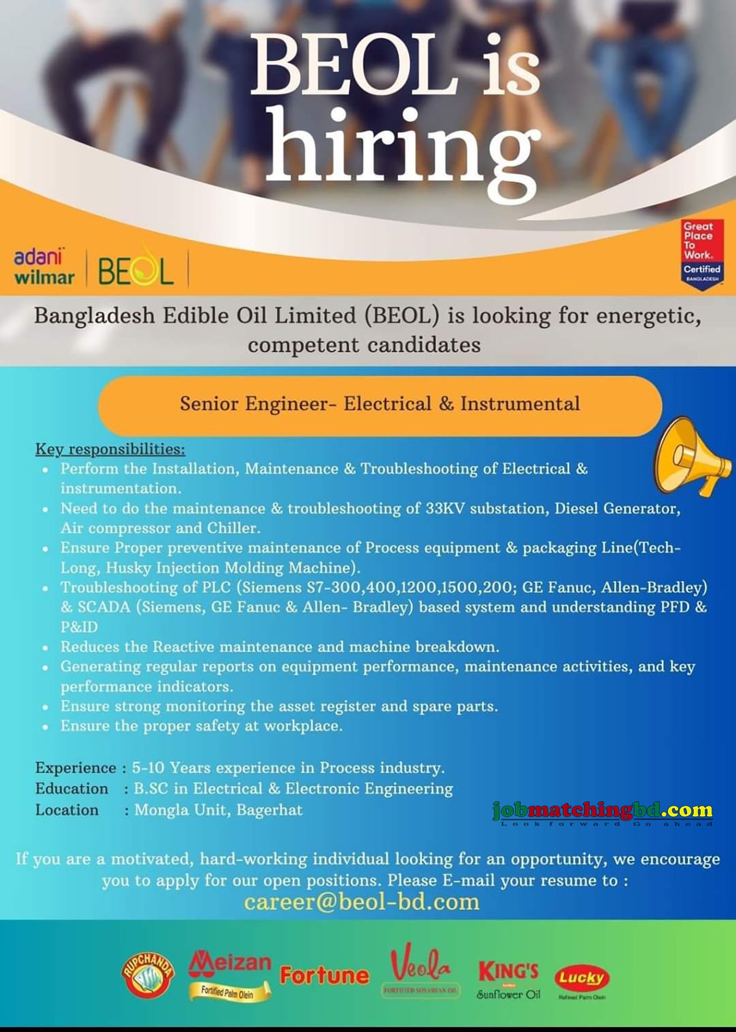 Senior Engineer Job Career 2024