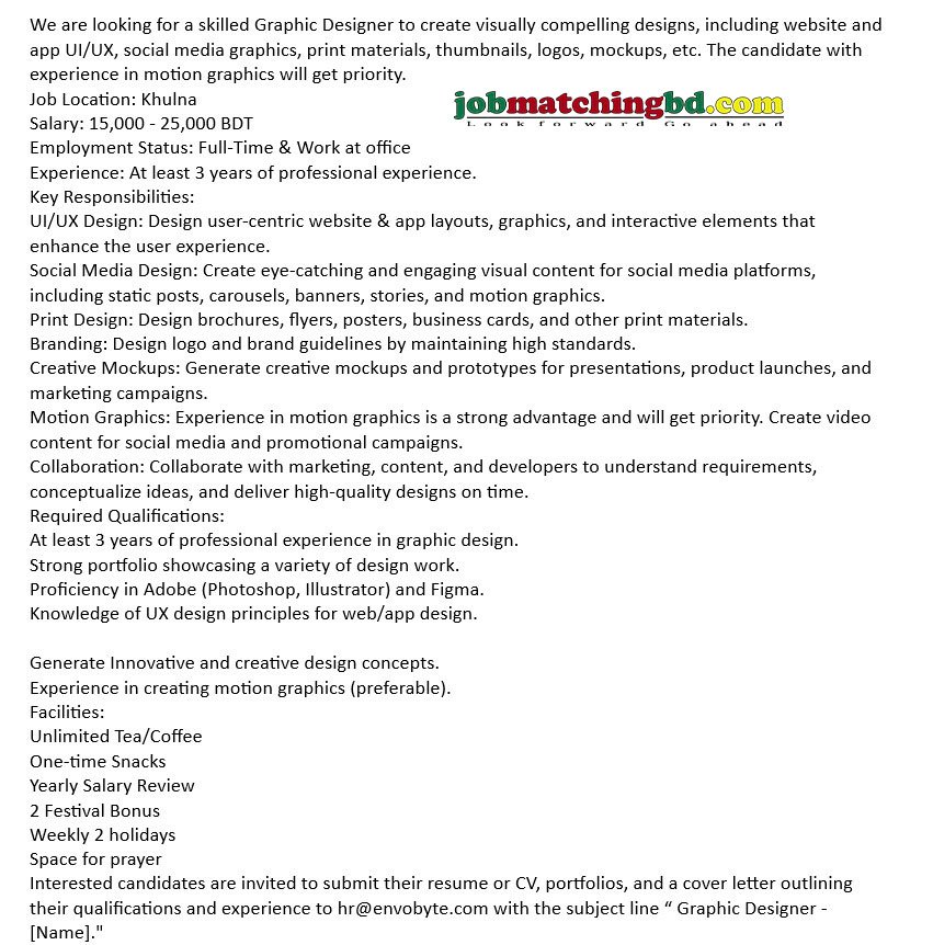 Job in Khulna