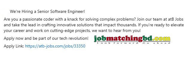 Software Engineer Job