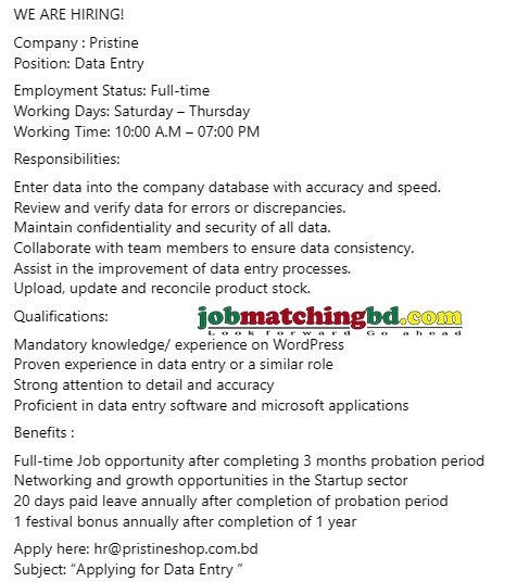 Data Entry Jobs