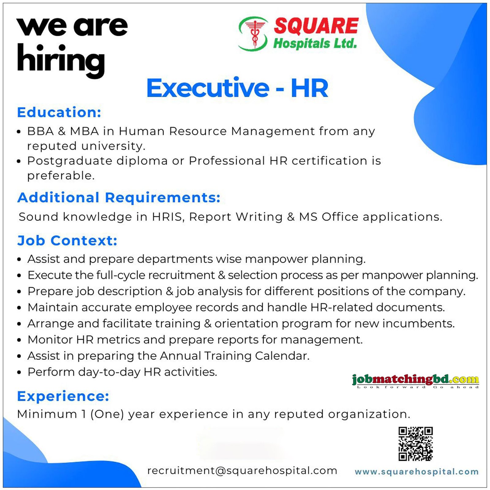 HR Job Circular