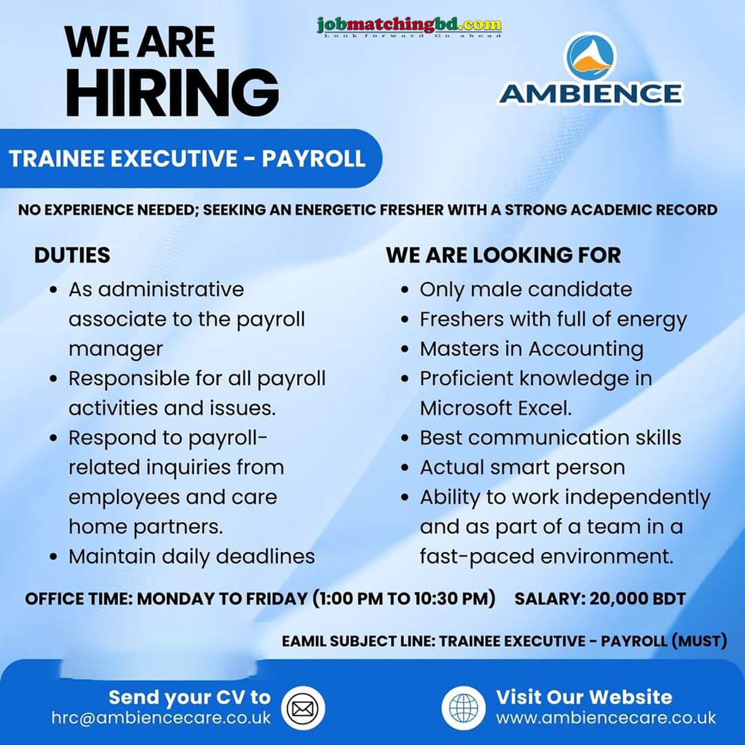 Trainee Executive