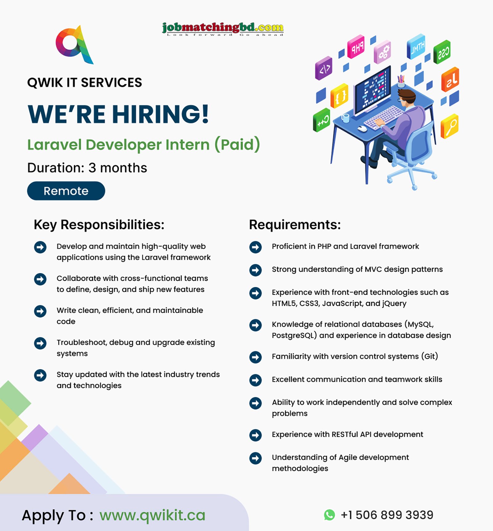 Laravel Developer Intern