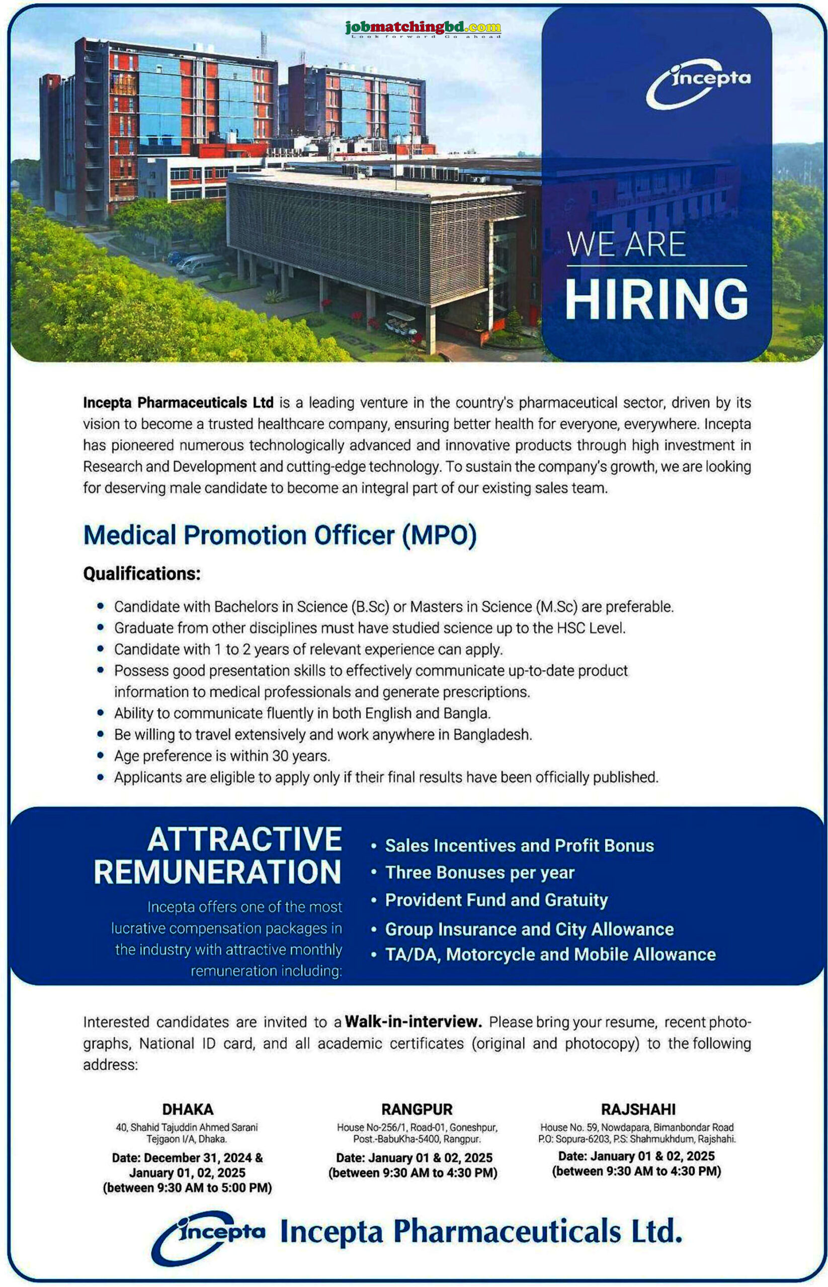 Pharmaceutical Job