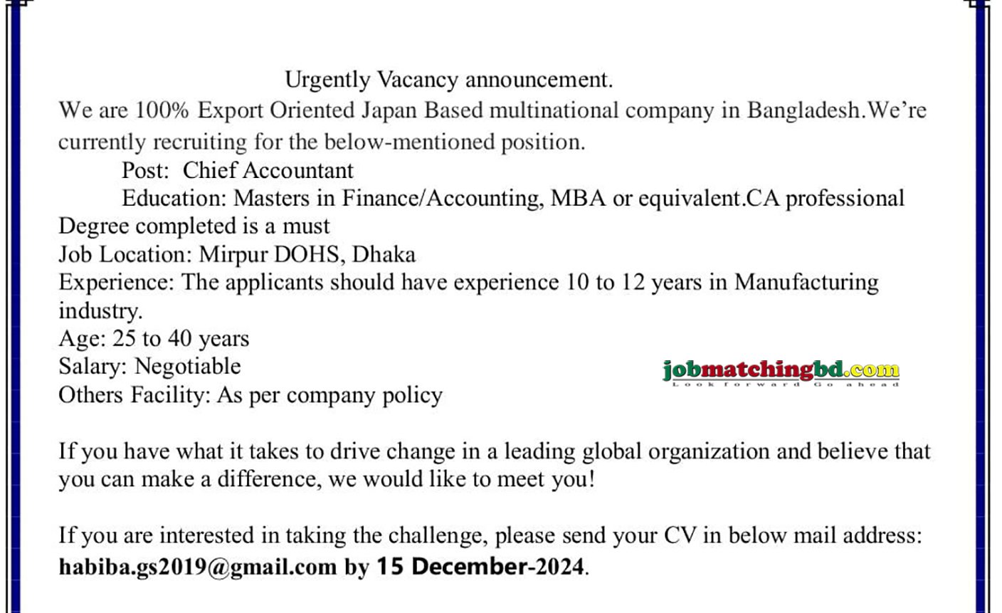 Accounting Job
