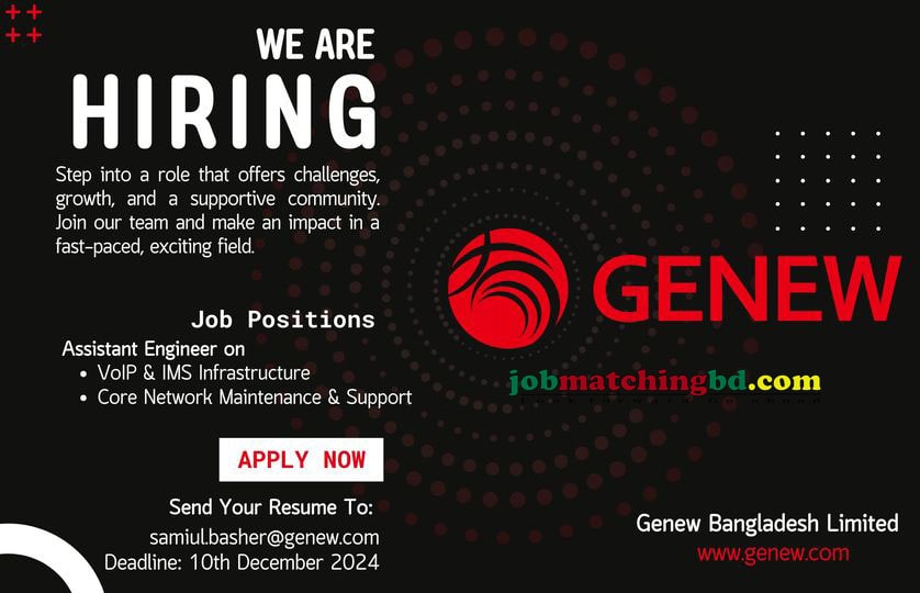 Engineer Jobs in Bangladesh 2024