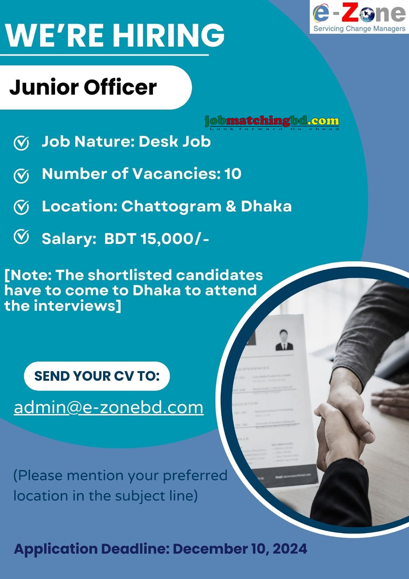 Junior Executive Job Description