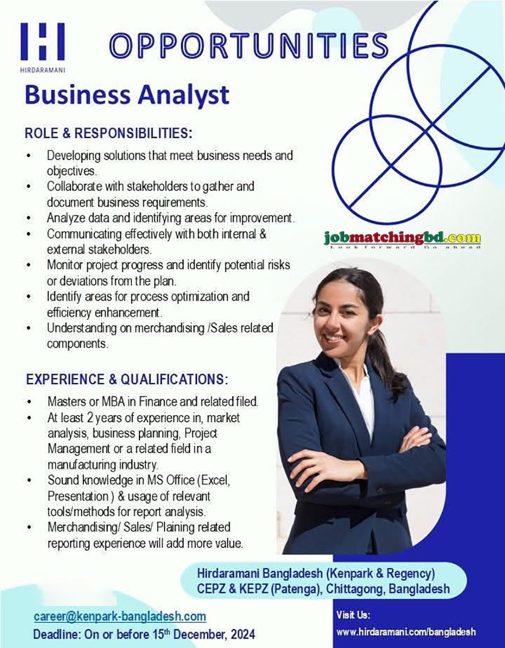 Garments Job in Chittagong