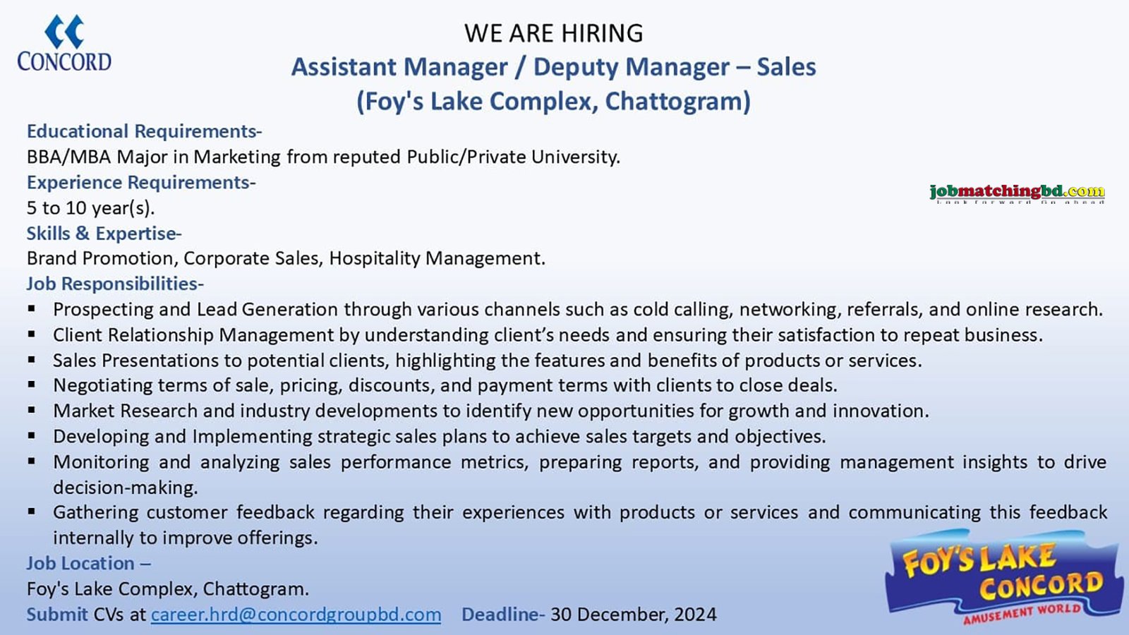 Sales and Marketing Jobs