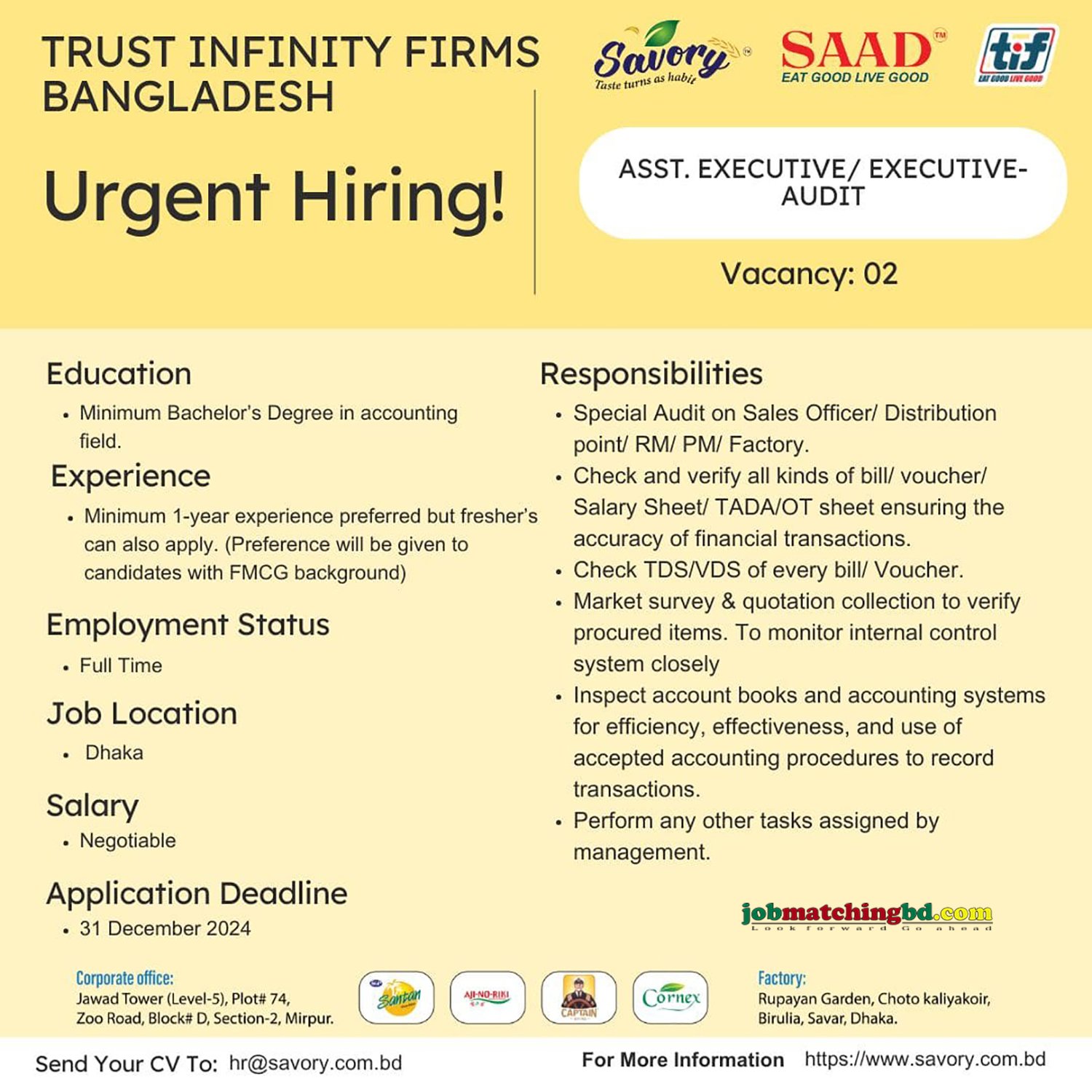 Account Assistant Job Vacancy
