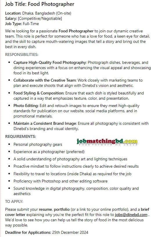 Creative Media Jobs Circular 2024