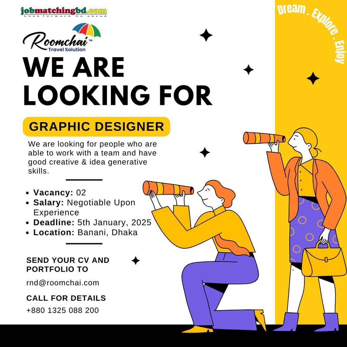 Media Jobs in Dhaka
