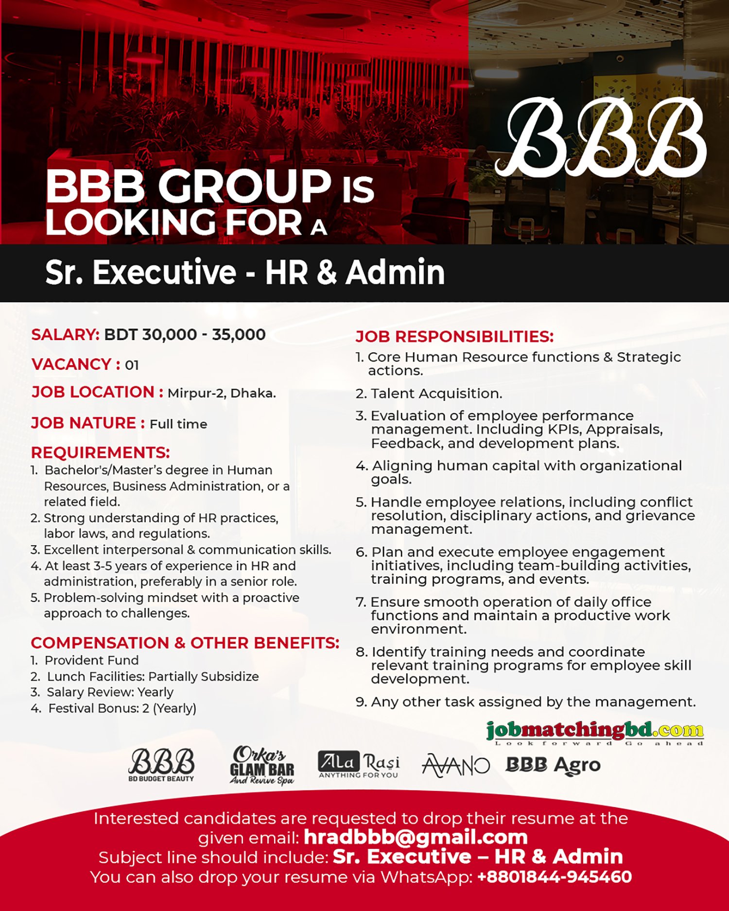Admin Jobs