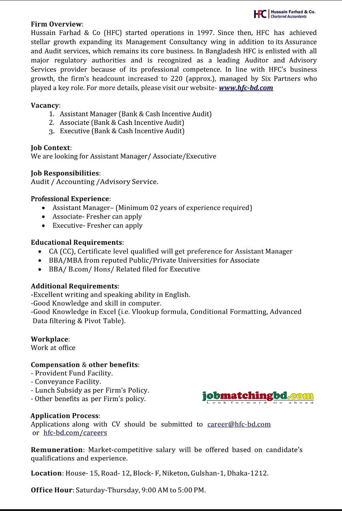 Job Consultancy Firm in Dhaka