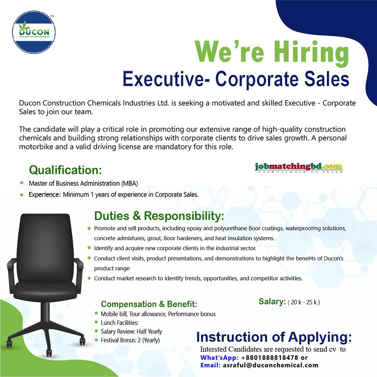 Sales Job in Dhaka