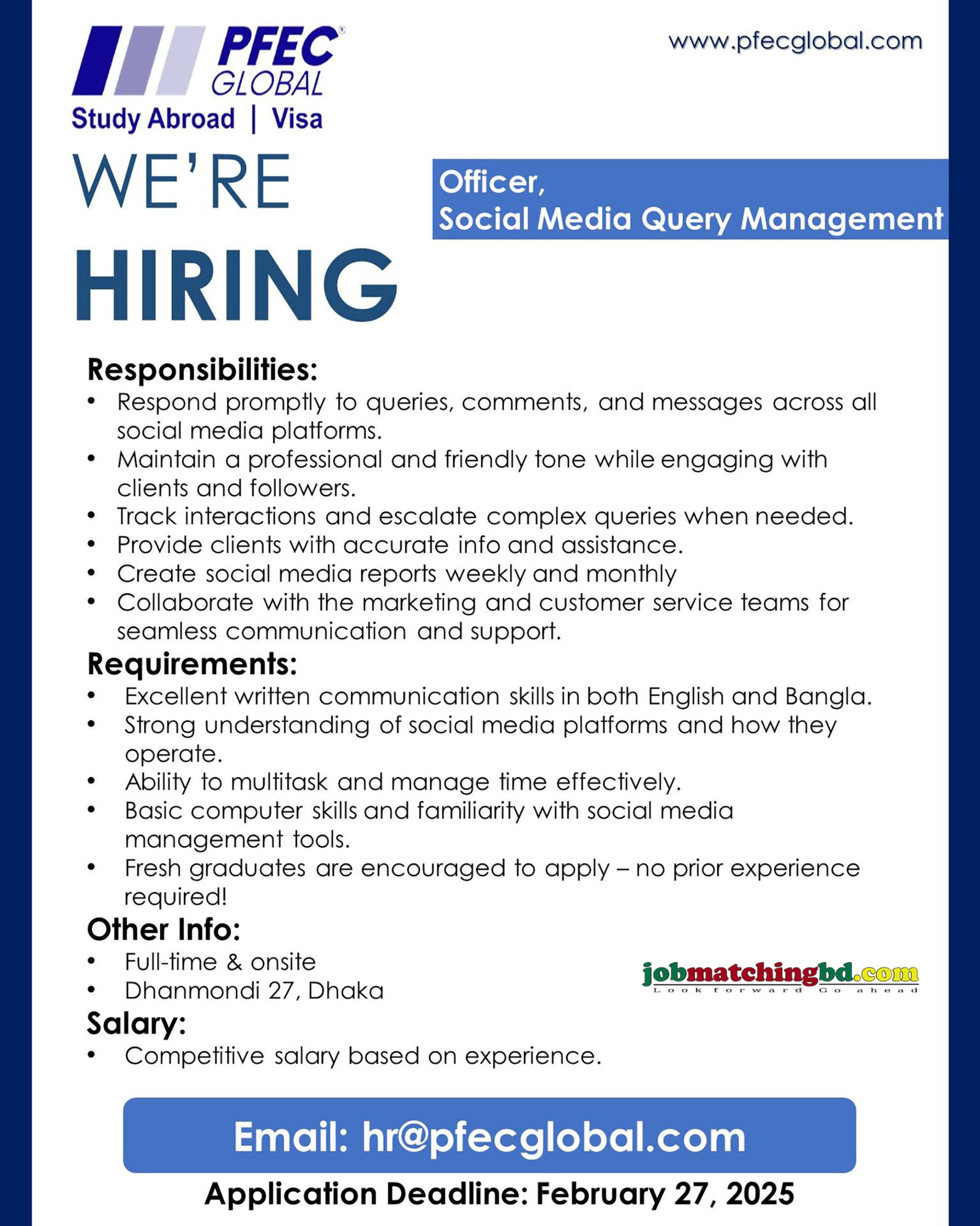Digital Marketing Job