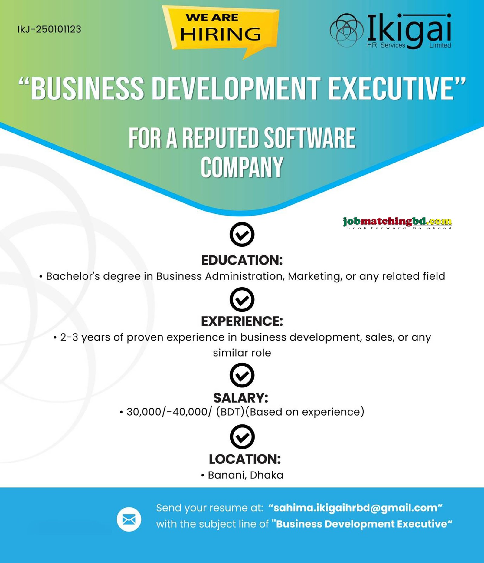 Sales Job in Dhaka