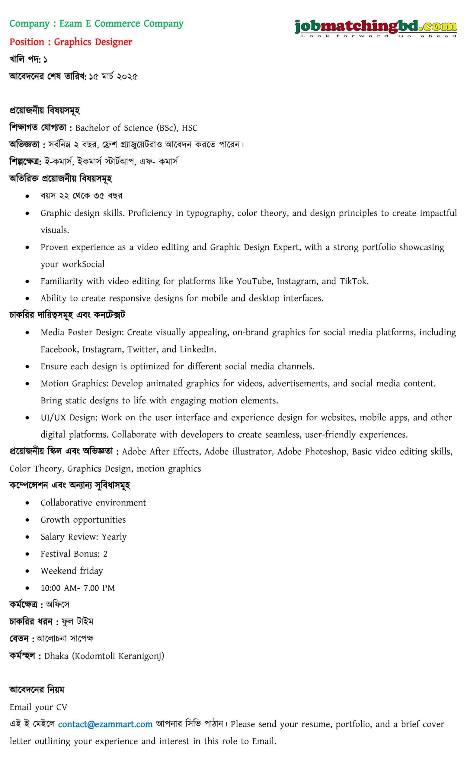 IT Job Circular