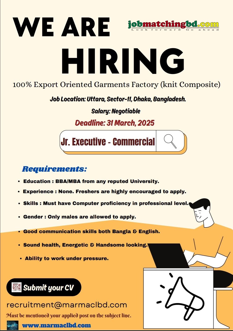 Executive Job Circular 2025