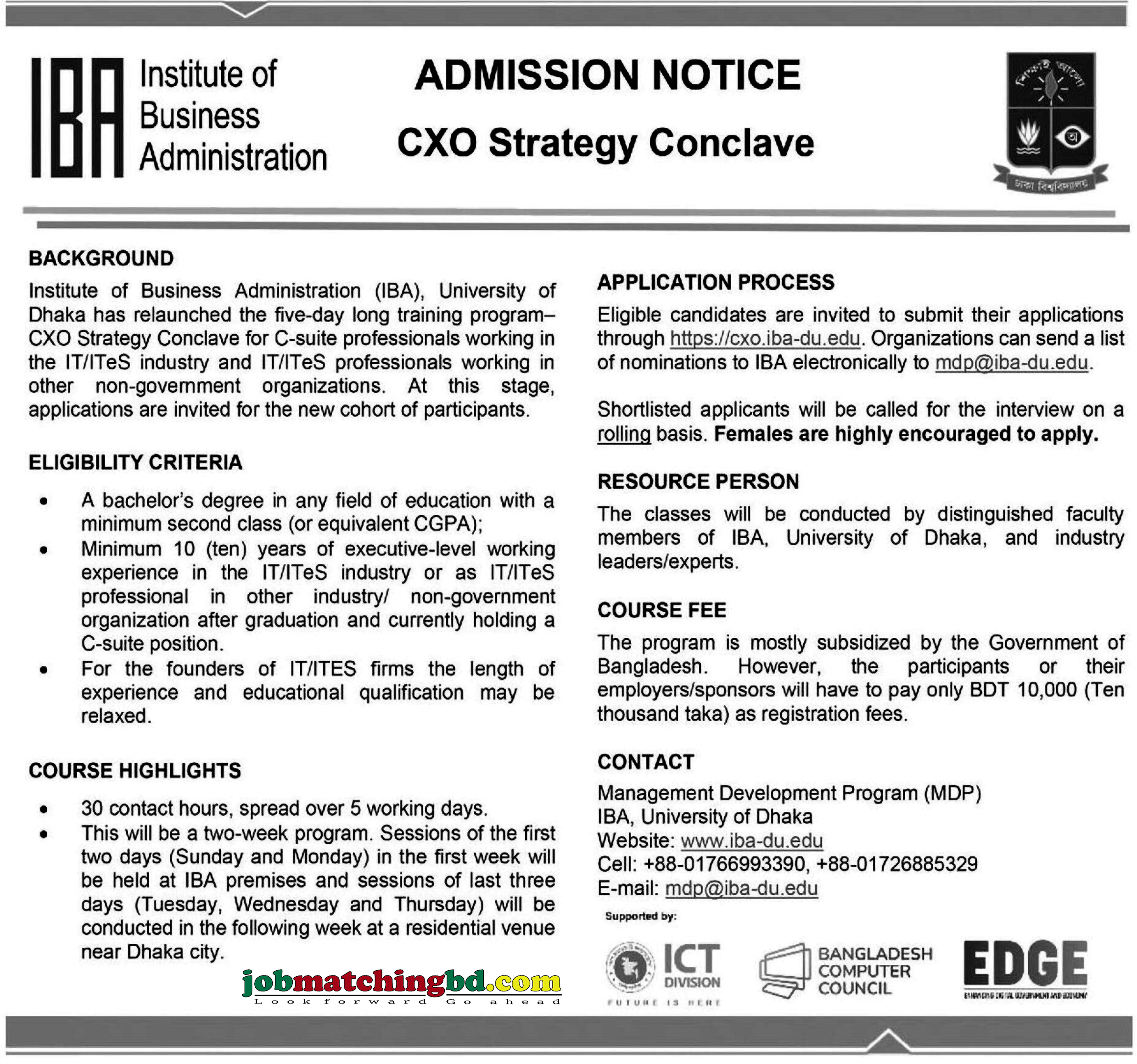Institute of Business Administration
