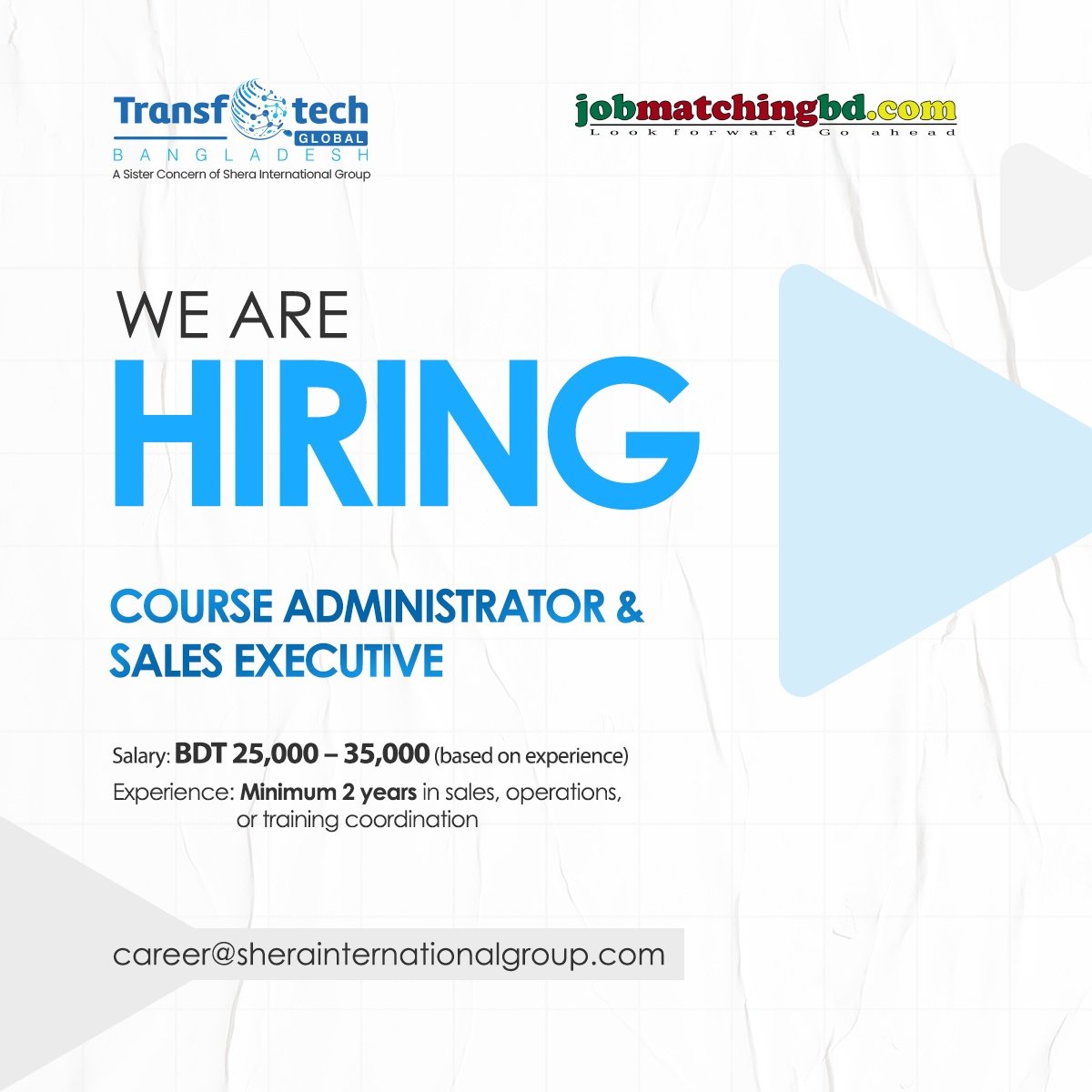 Sales Executive Job Circular 2025