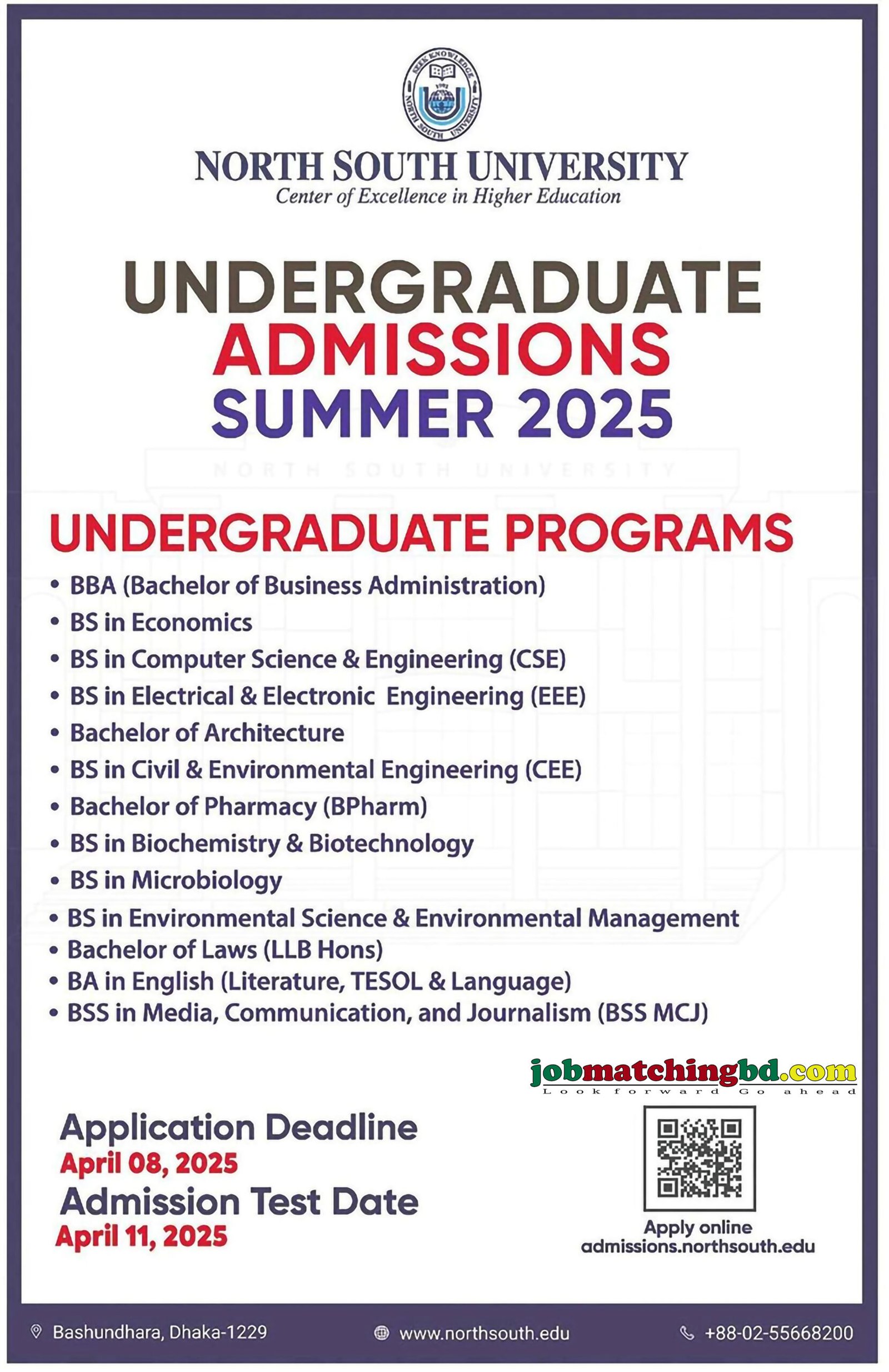 North South University Admission