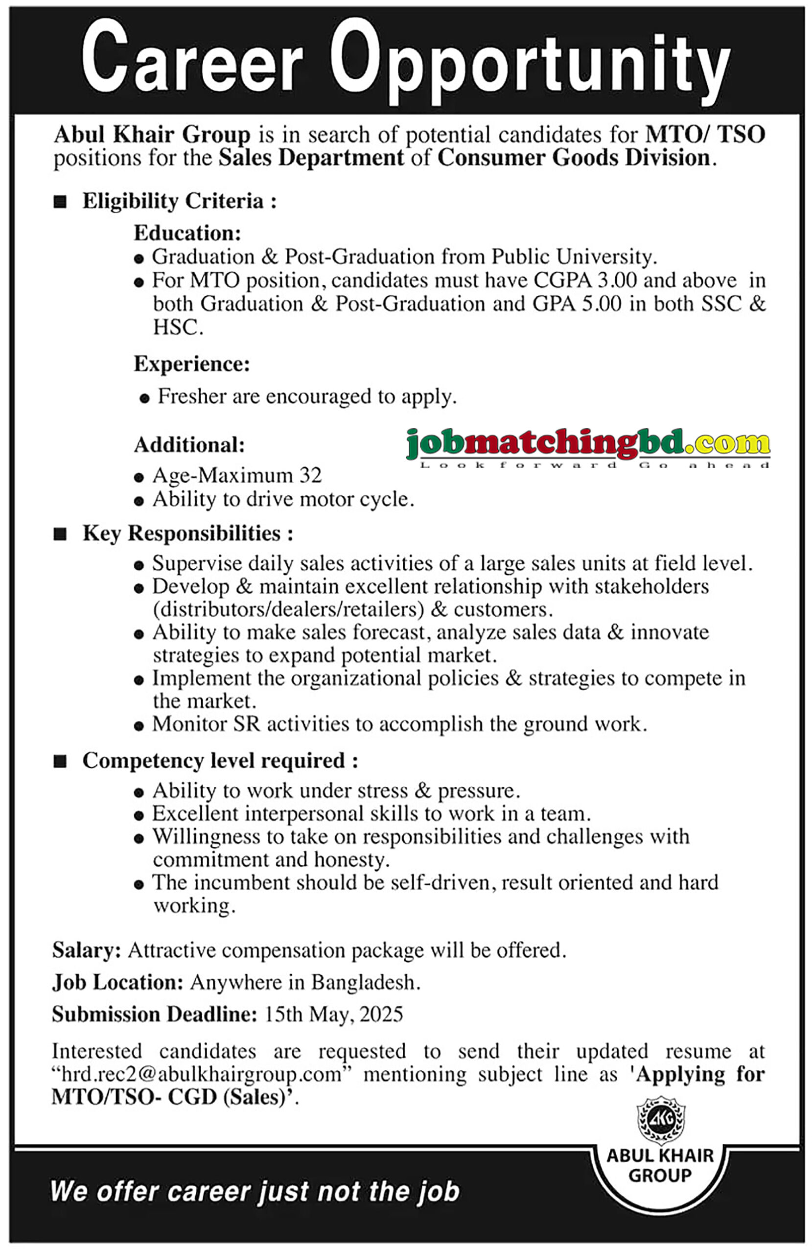 Sales Job