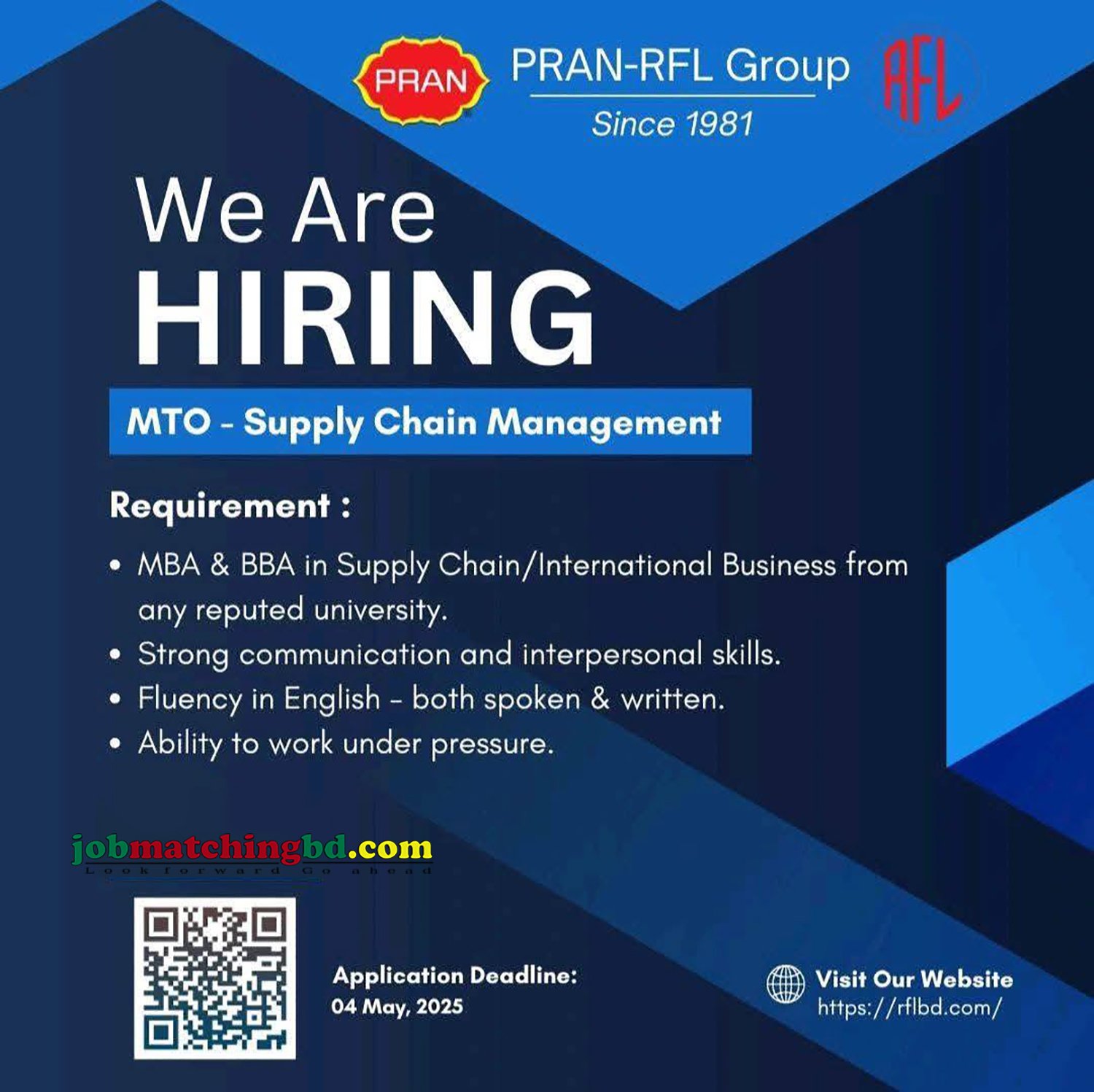 Supply Chain Job