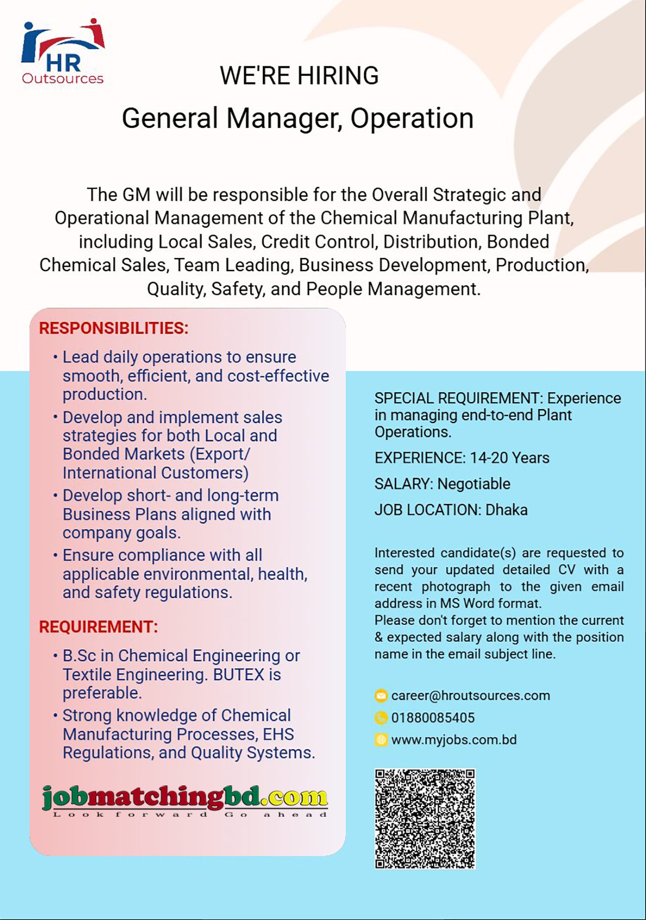 Sales Job in Dhaka