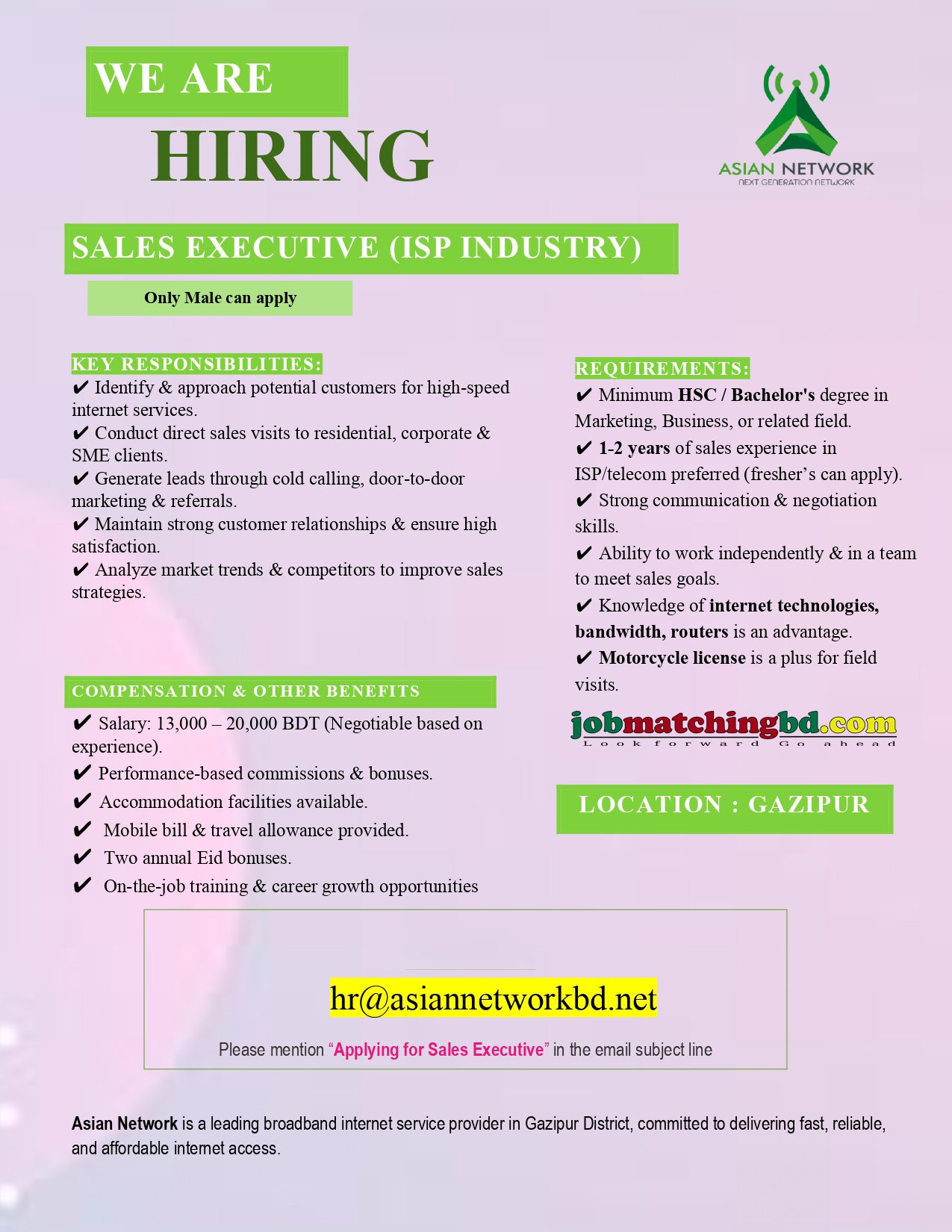 Sales Job
