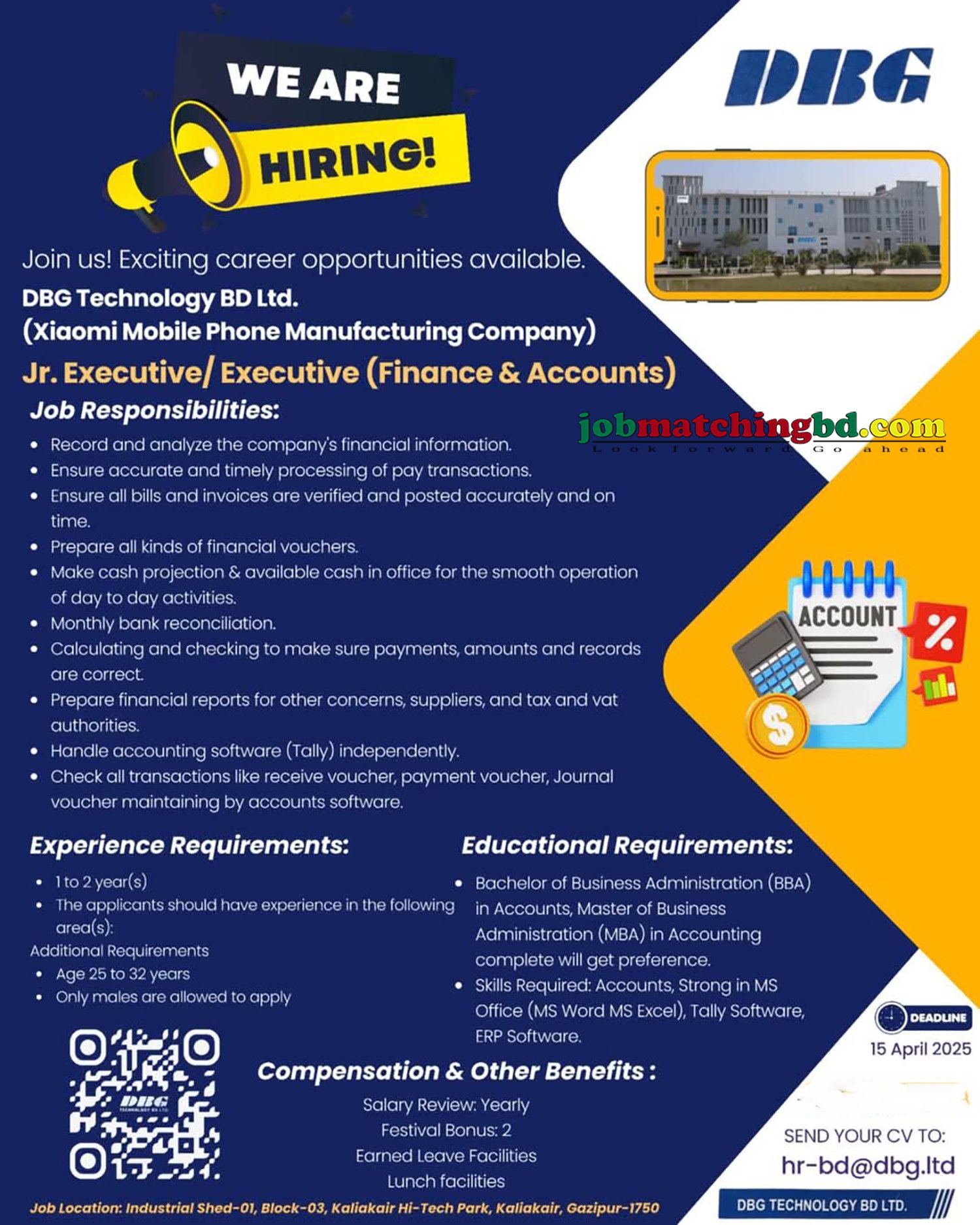 Accounting and Finance Job