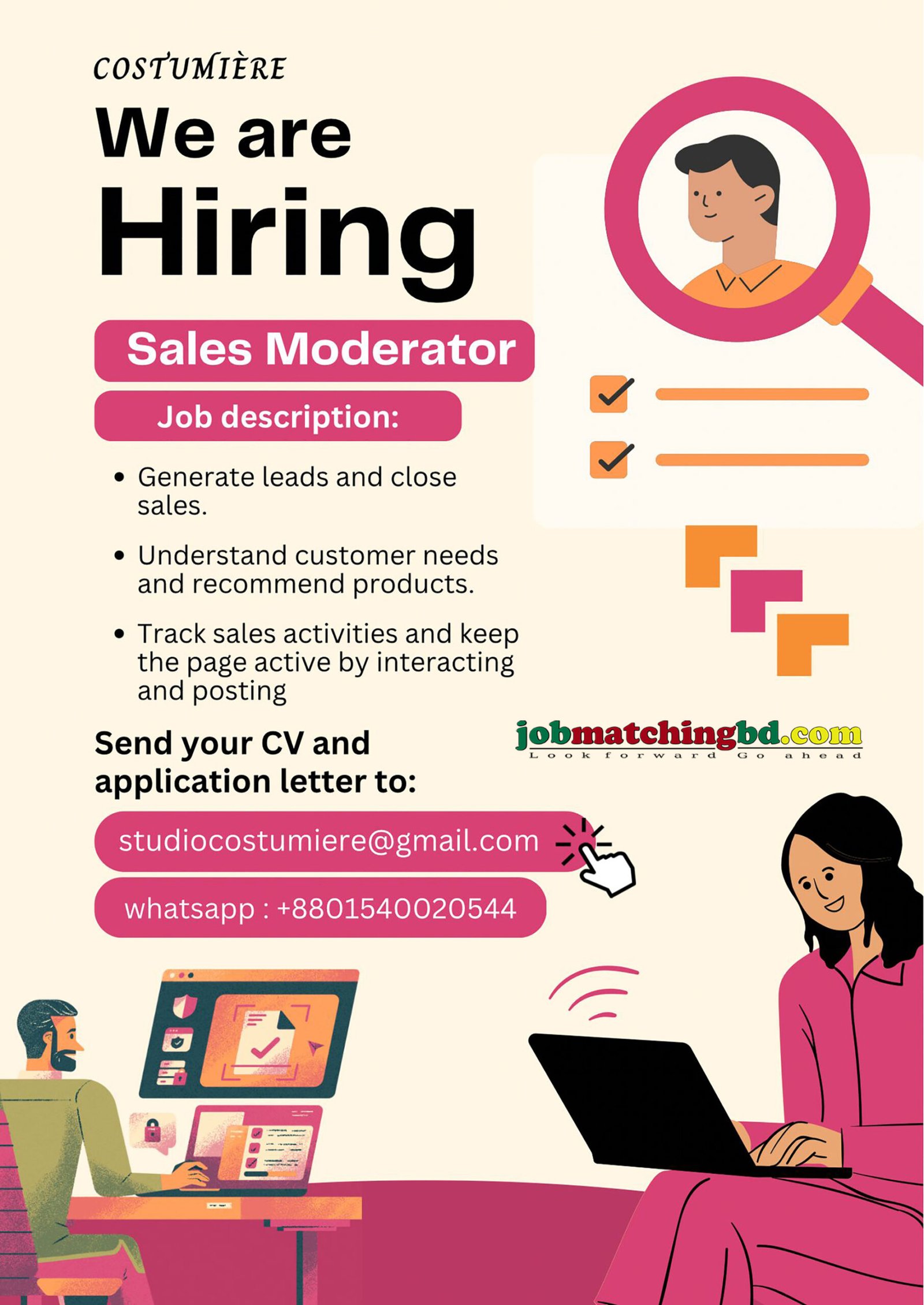 Sales and Marketing Job