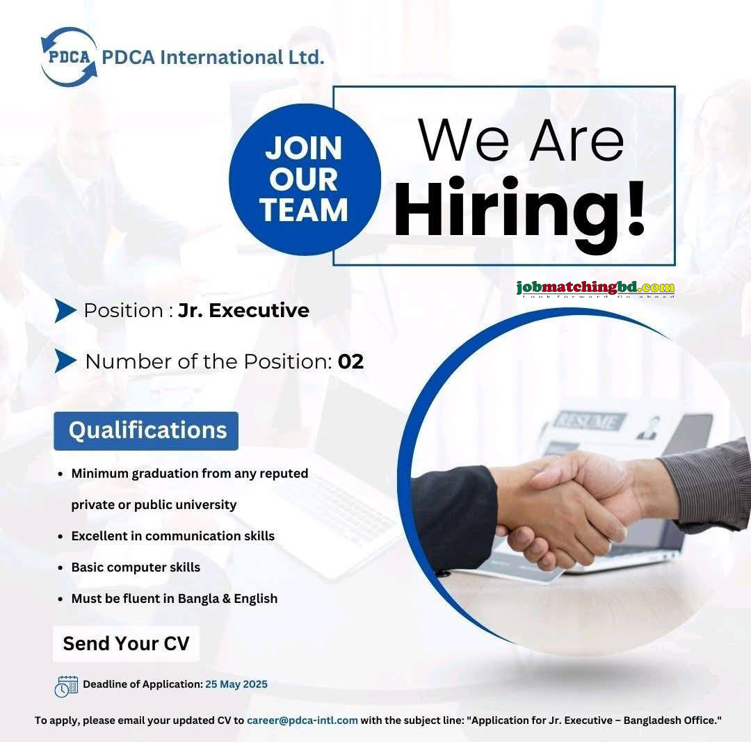 Executive Job in Dhaka