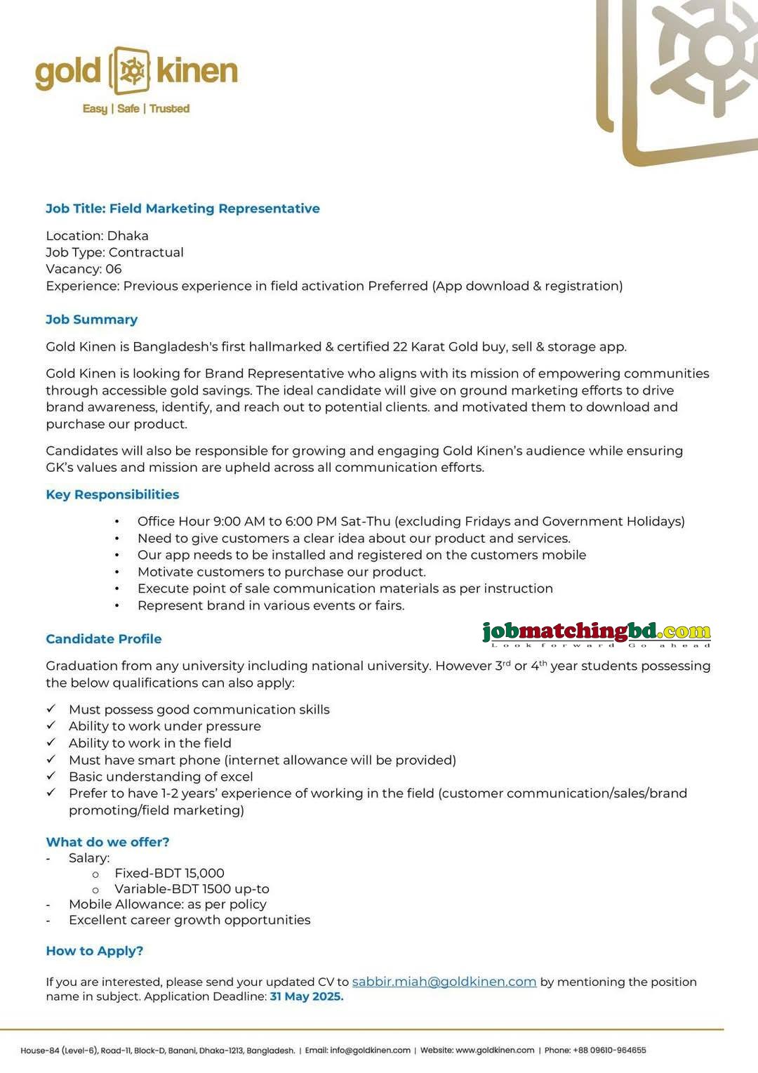 Marketing Job