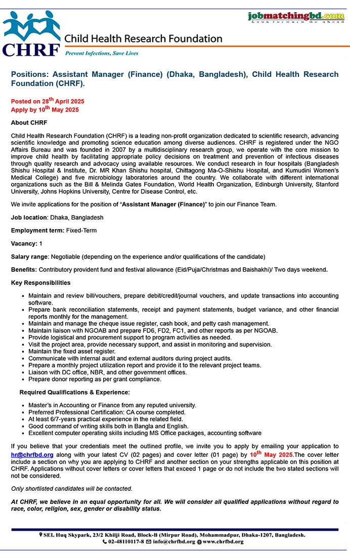 Finance Jobs