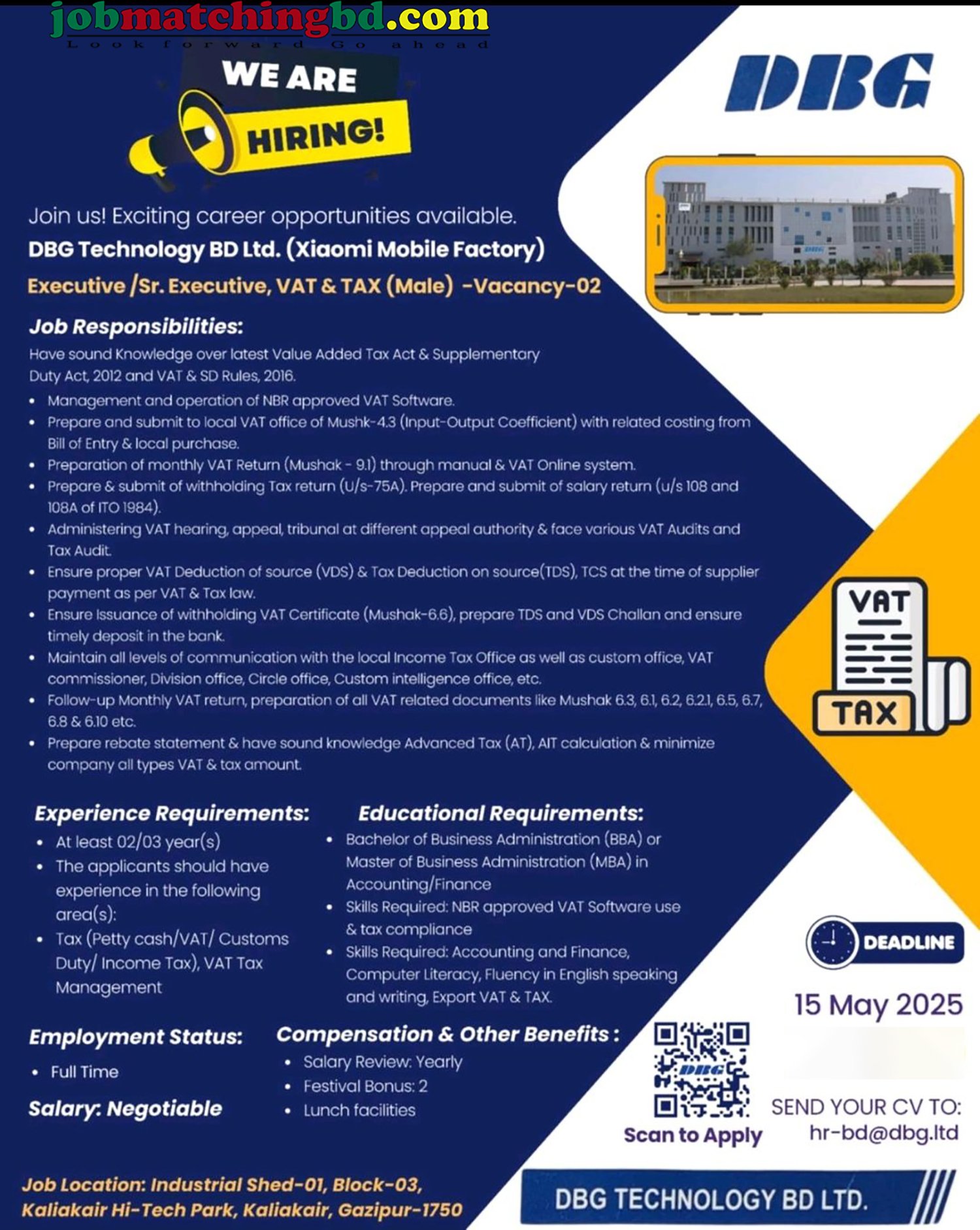 Accounting and Finance Job