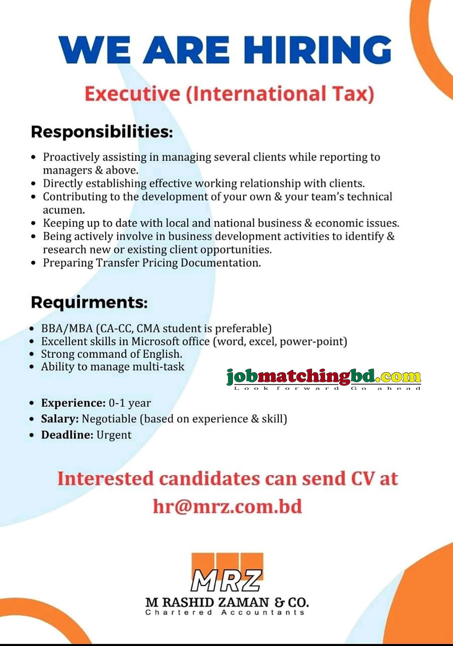 Accountant Job