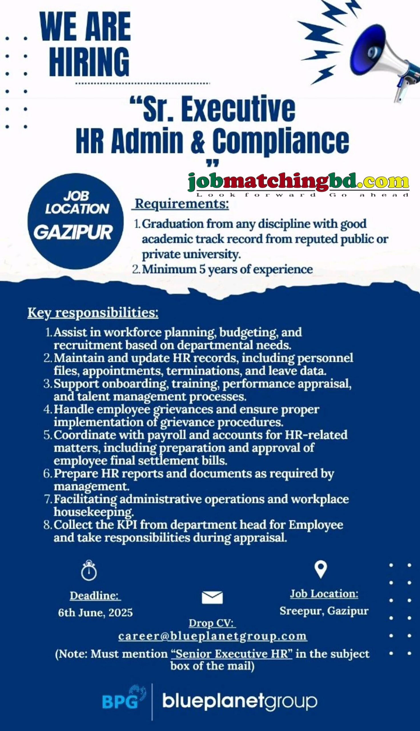 HR Admin Job