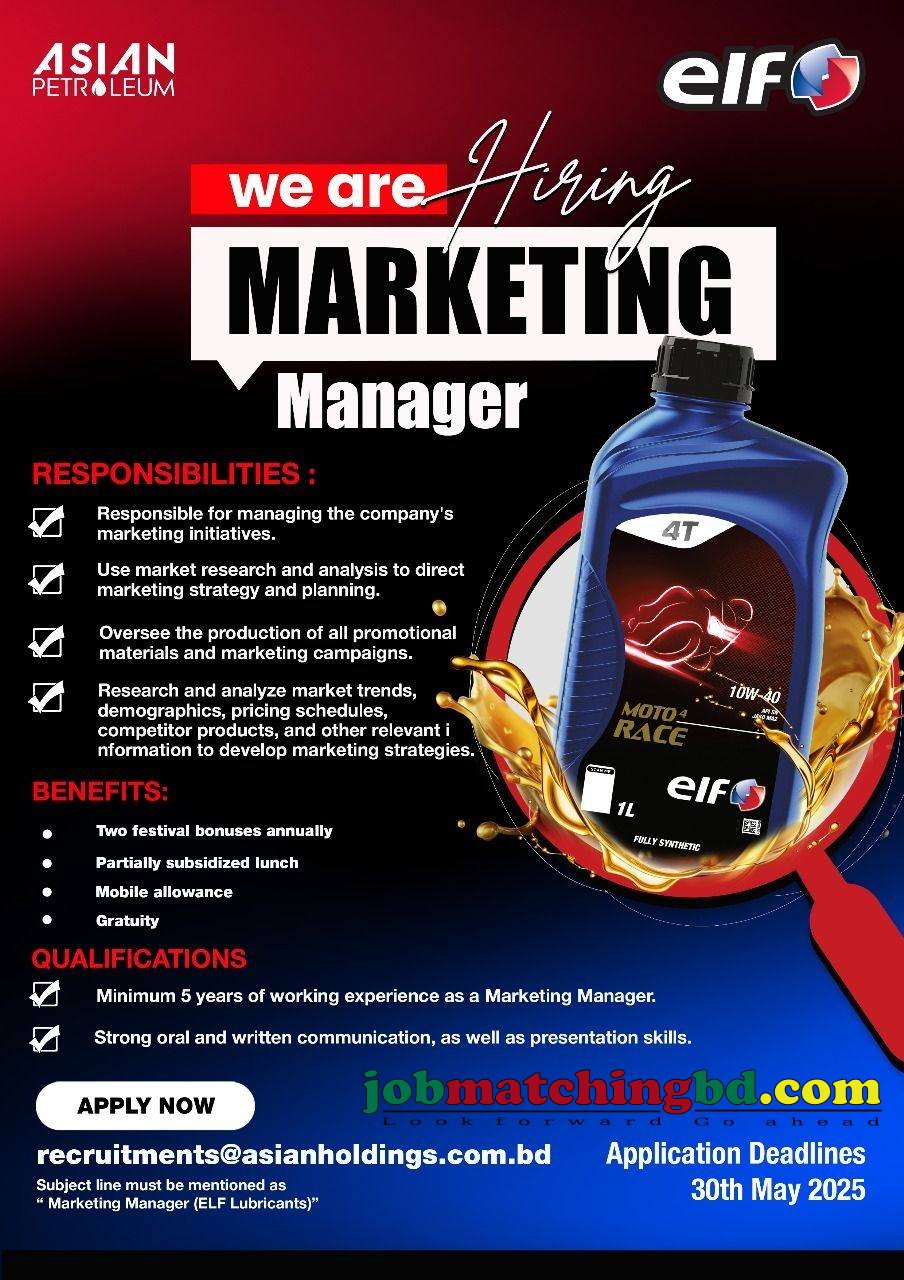 Manager Job