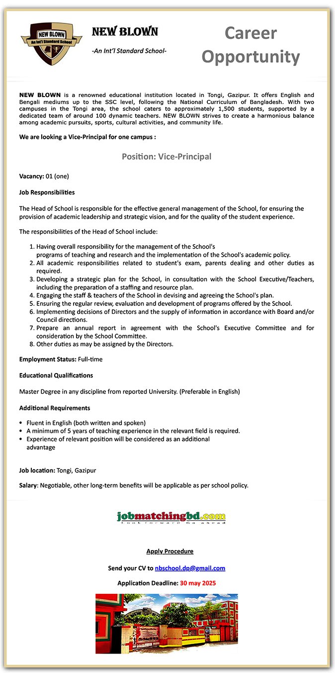 Education and Training Jobs