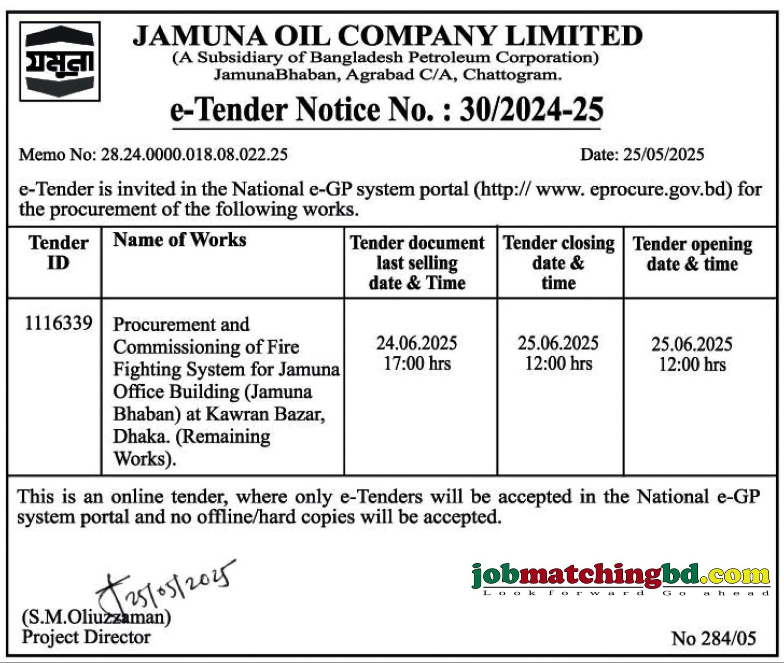 Jamuna Oil Company Limited
