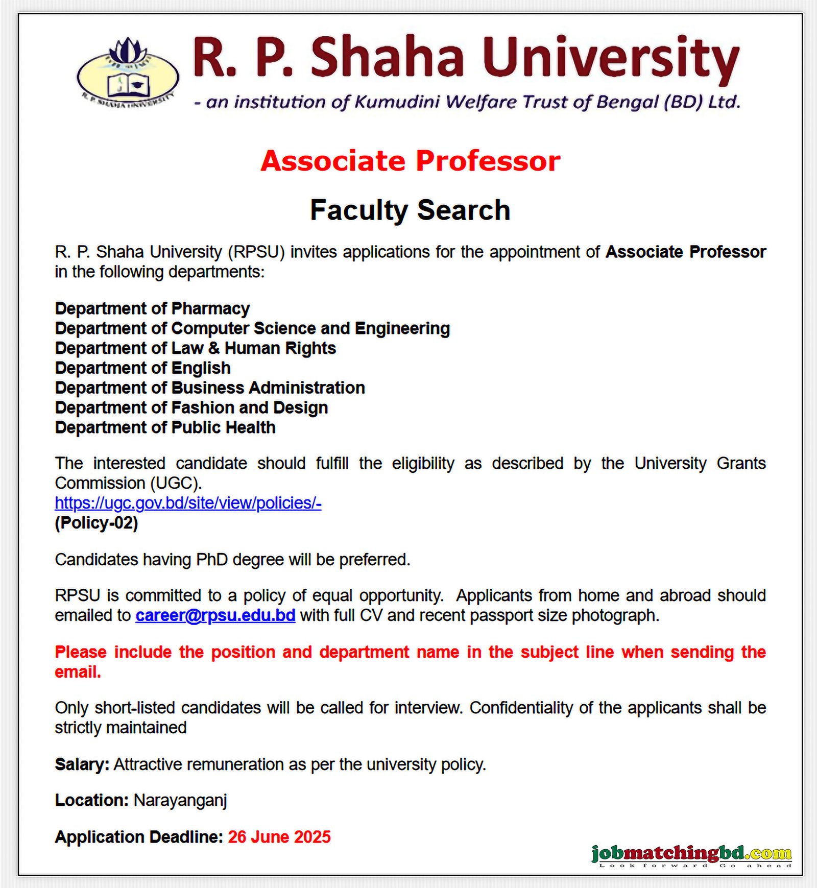 Associate Professor