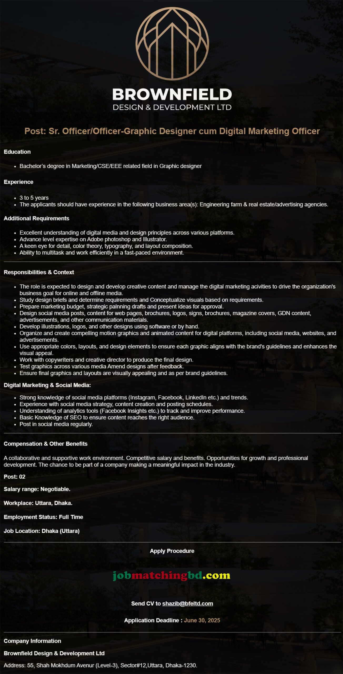 Digital Marketing Job